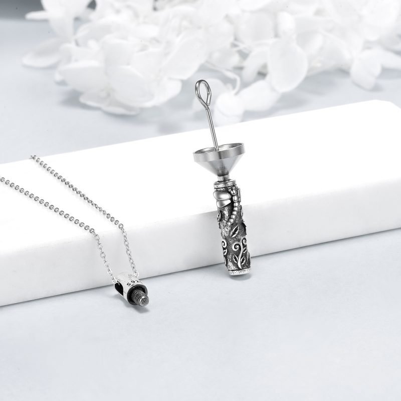 Dragonfly Urn Necklaces for ashes 925 Sterling Silver - Image 3